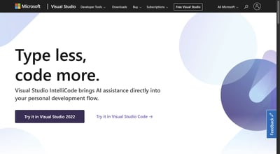 Visual Studio IntelliCode preview